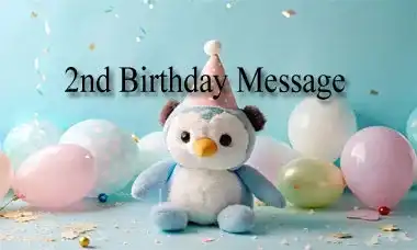 2nd Birthday Message