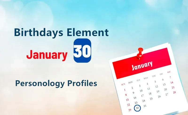 January 30th Assurance Is Birthday Personality Analysis