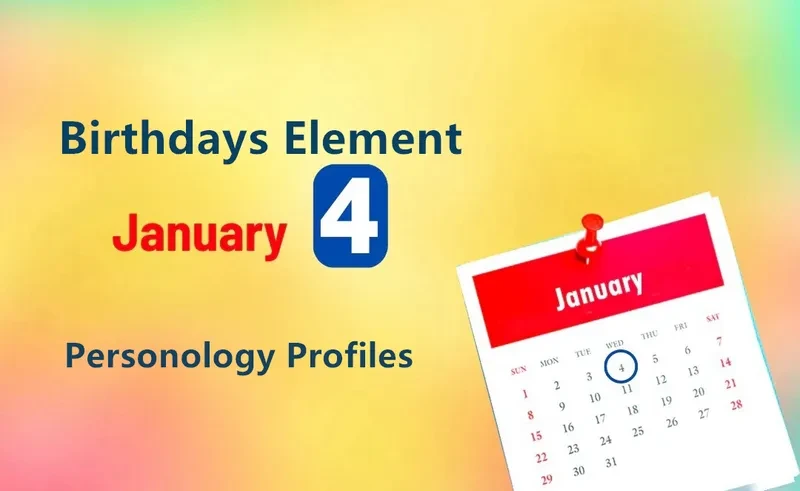 January 4th Eclectic Is Birthday Personality Analysis