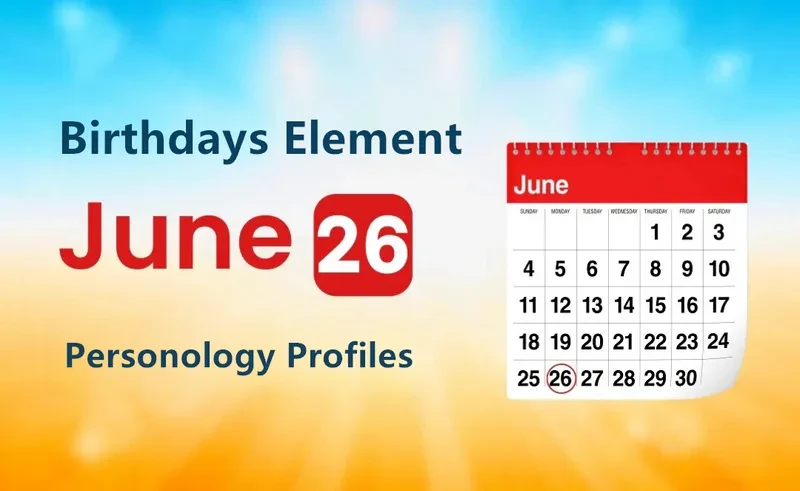 June 26th Energetic Fortitude Is Birthday Personality Analysis