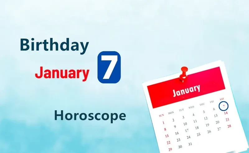 January 7th Birthday Horoscope