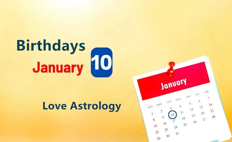 January 10th Birthday Love Astrology