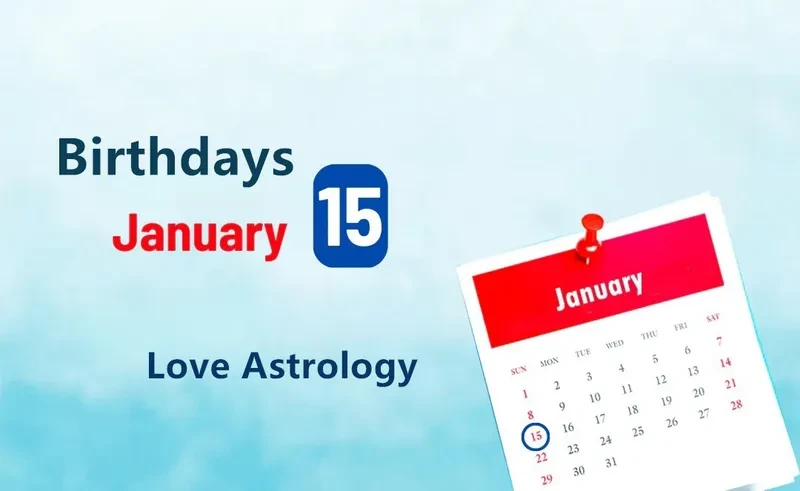 January 15th Birthday Love Astrology