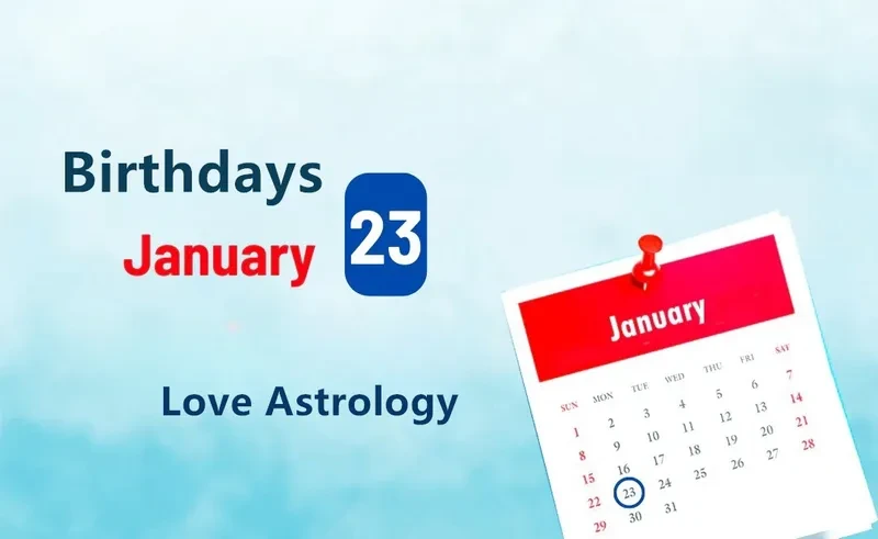 January 23rd Birthday Love Astrology
