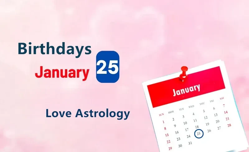 January 25th Birthday Love Astrology