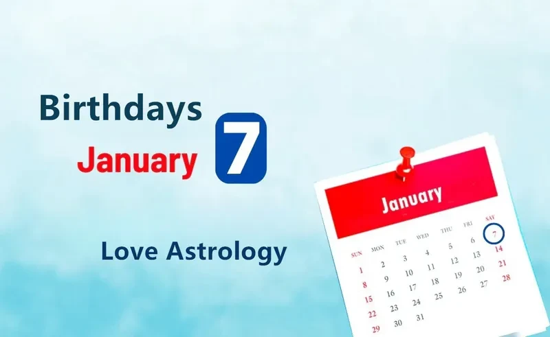 January 7th Birthday Love Astrology