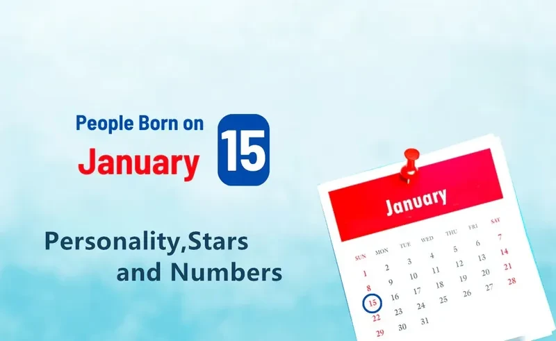 People Born on January 15th Personality,Stars,Numbers