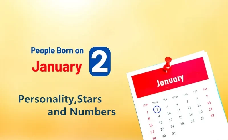 People Born on January 2nd Personality,Stars,Numbers