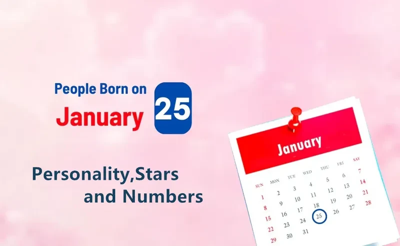 People Born on January 25th Personality,Stars,Numbers