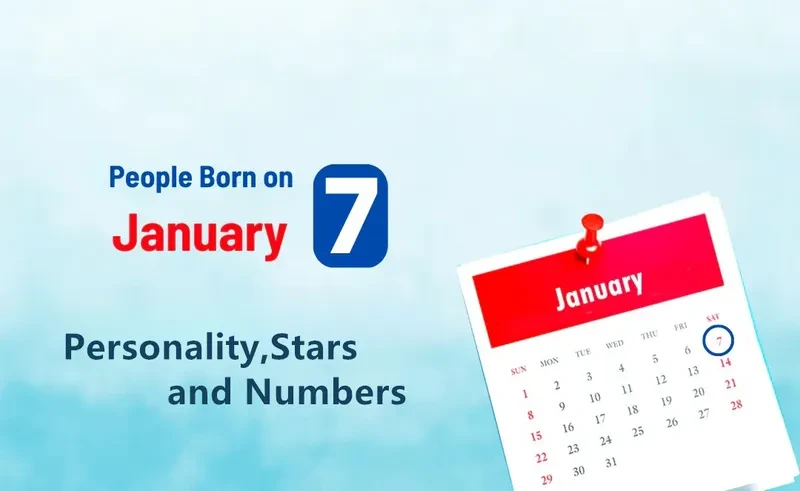 People Born on January 7th Personality,Stars,Numbers