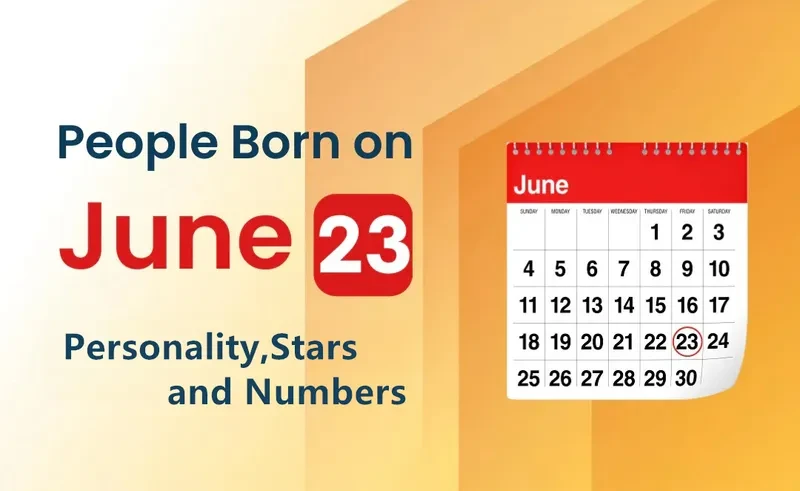 People Born on June 23rd Personality,Stars,Numbers